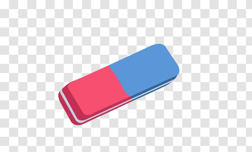 Eraser Icon - Stationery - Vector Transparent PNG