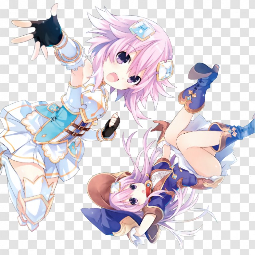 Cyberdimension Neptunia: 4 Goddesses Online Idea Factory Compile Heart Sprite - Flower - Frame Transparent PNG