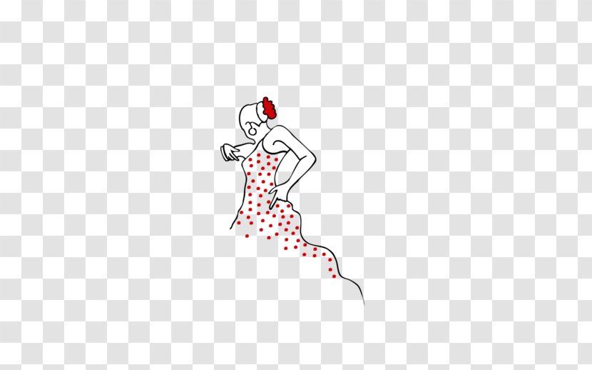 T-shirt Flamenco Dance Clothing Greeting & Note Cards - Flower Transparent PNG