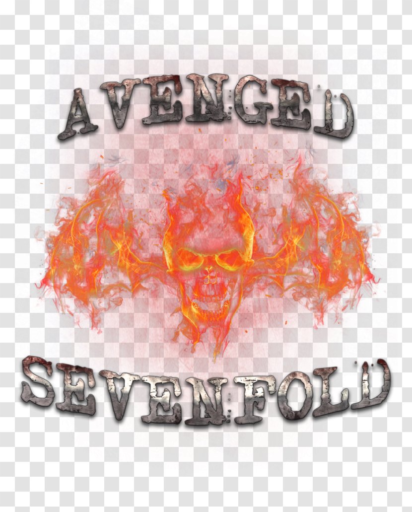 DeviantArt Koori T-shirt - Orange - Avenged Sevenfold Deathbat Tattoo Transparent PNG