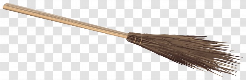 Broom Brush Brown - Witch Clipart Image Transparent PNG