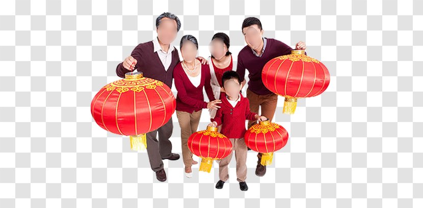 Paper Lantern Stock Photography Chinese New Year - Play - Family Transparent PNG