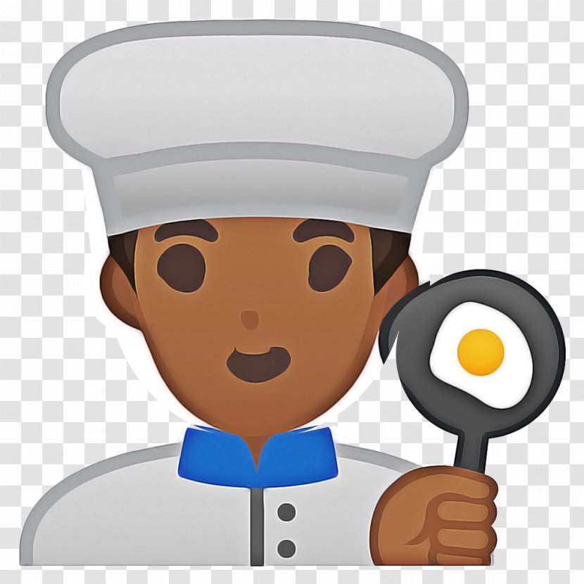Smiley Emoji - Cook - Cap Headgear Transparent PNG