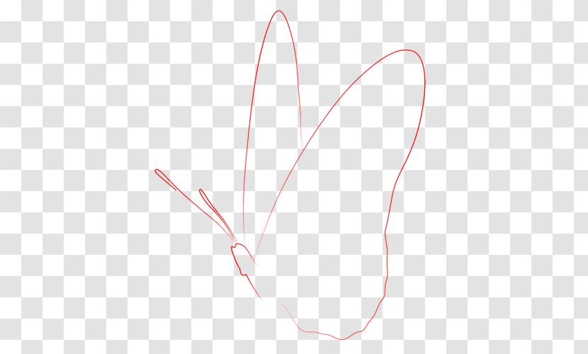 Line Finger - Watercolor - Butterfly Animation Transparent PNG