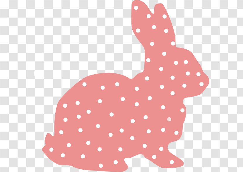 Easter Bunny Holland Lop Rabbit Polka Dot Clip Art - Cartoon - Watercolor Transparent PNG