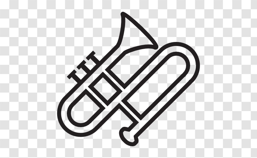Trombone Musical Instruments - Silhouette Transparent PNG