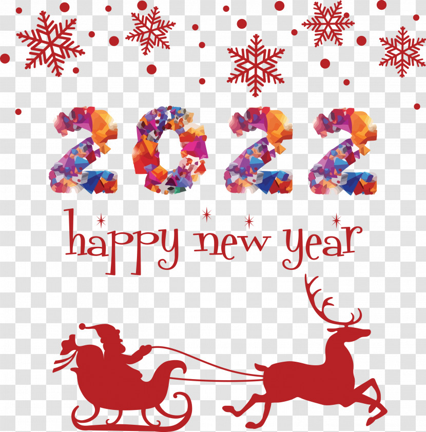 2022 Happy New Year 2022 2022 New Year Transparent PNG