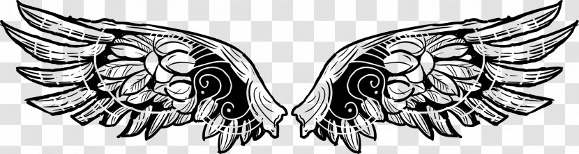 Tattoo Body Art Angel Piercing Demon - Artwork - Vector Totem Wings Transparent PNG