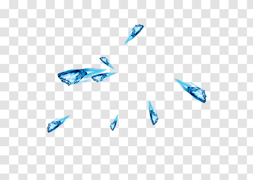 Blue Ice Cube Logo Transparent PNG