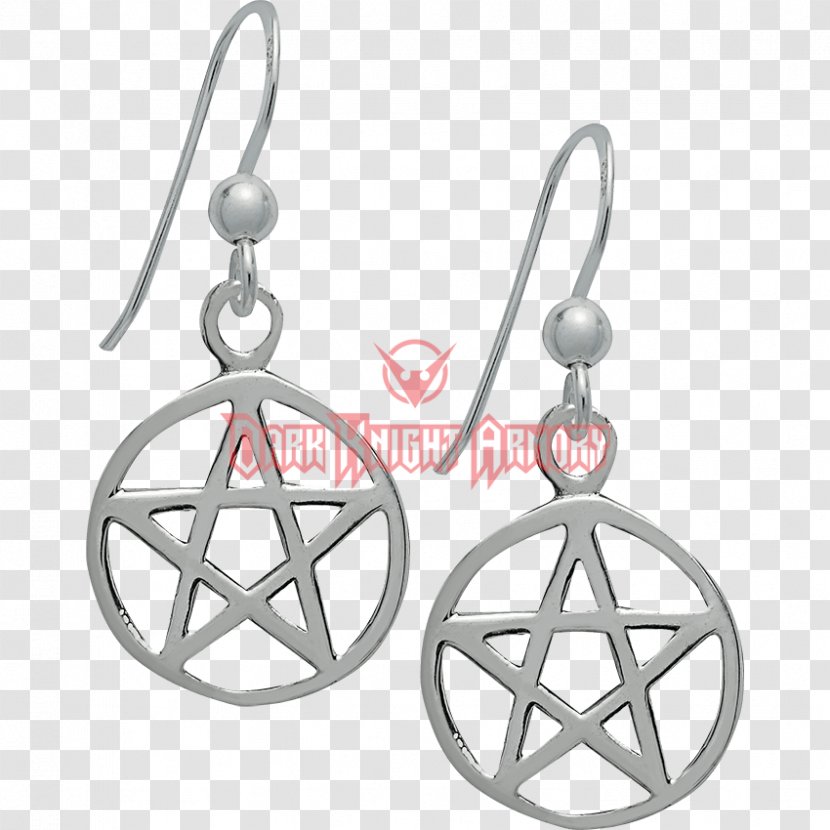 Earring Pentacle Invertit Pentagram Wicca - Baphomet - Symbol Transparent PNG