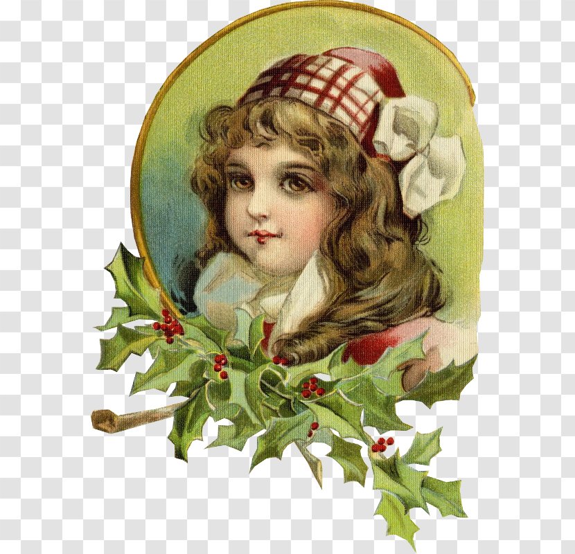 Holly Christmas Ornament Aquifoliales Victorian Era - Frame Transparent PNG