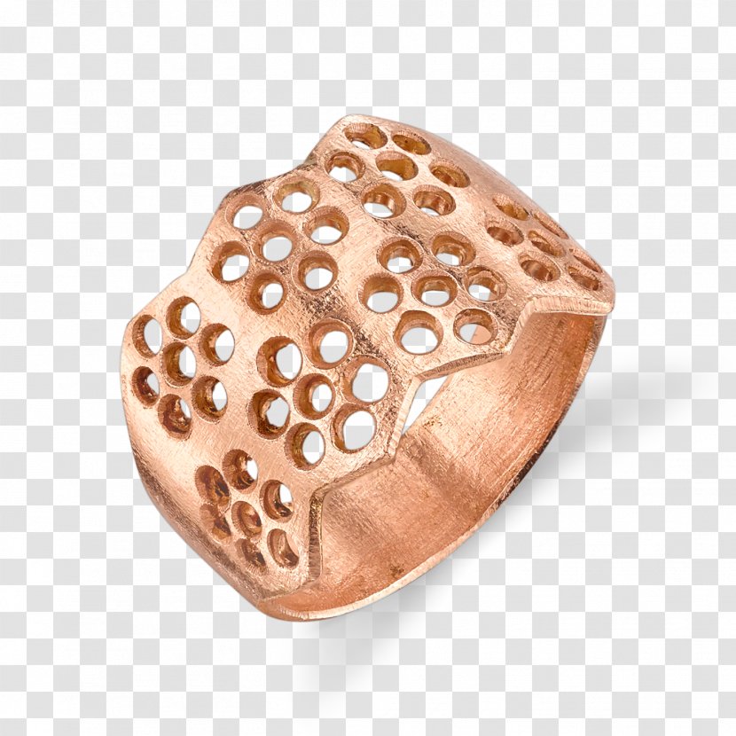 Material Body Jewellery Copper Brown - Metal - Ring Pattern Transparent PNG