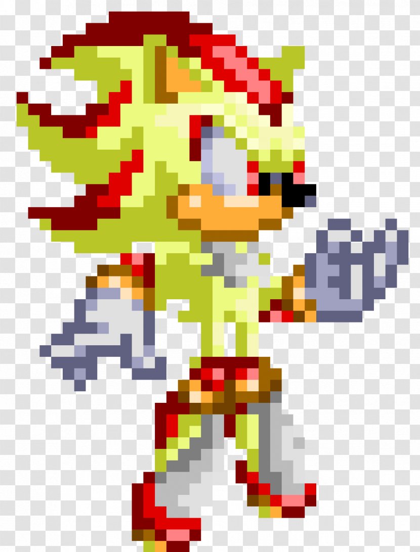 Shadow The Hedgehog Super Sprite Sonic Knuckles Echidna Transparent PNG