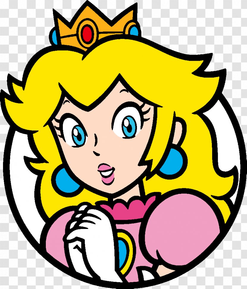 Princess Peach Paper Mario: Sticker Star Super Mario Bros. - Smile Transparent PNG