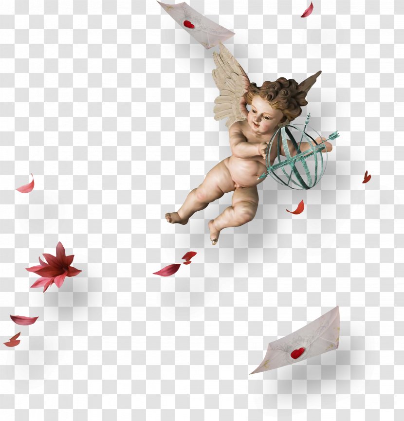 Cherub Clip Art - Fictional Character - Cupid Painted Transparent PNG