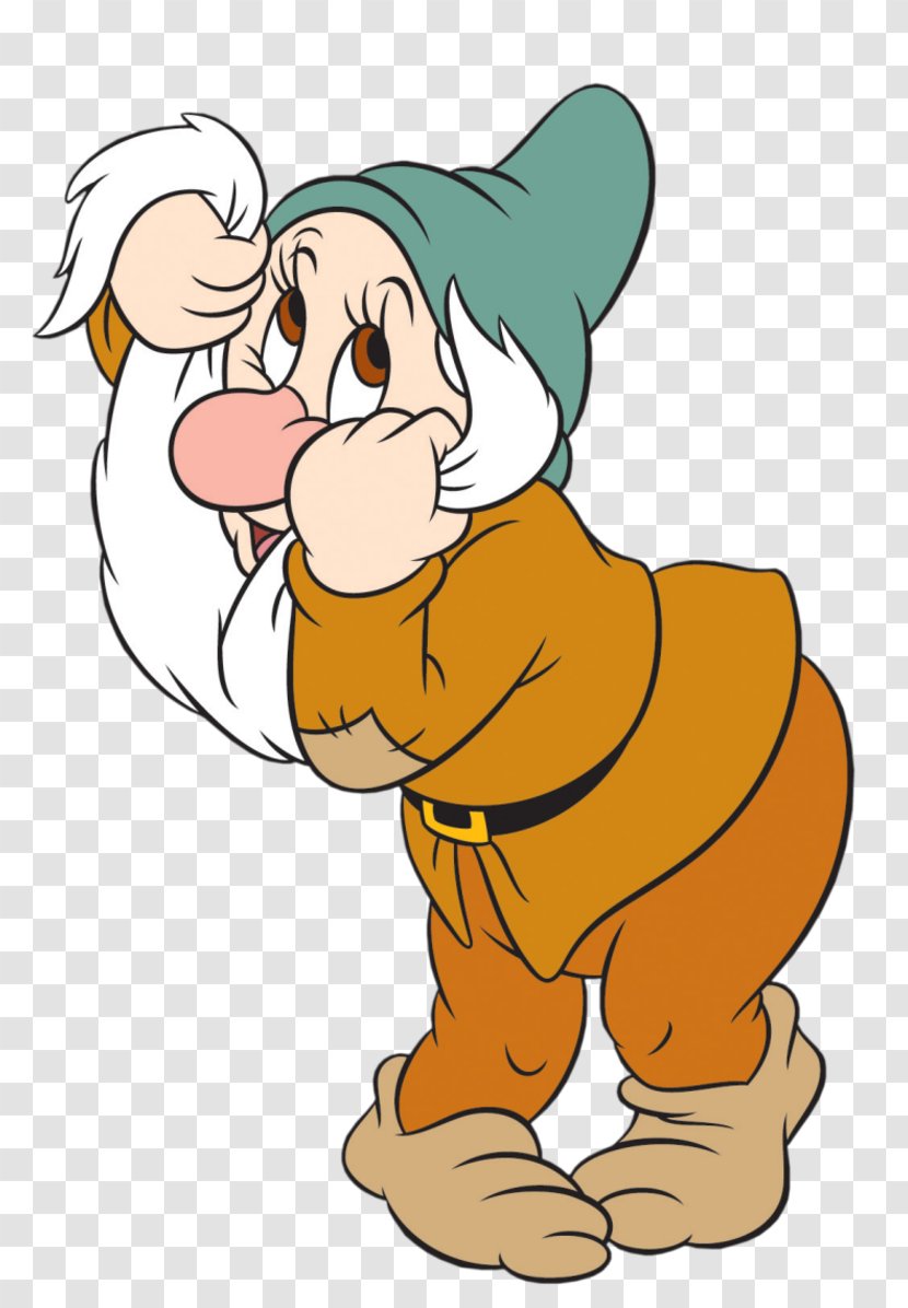 Seven Dwarfs Bashful Dopey Snow White Sneezy - Walt Disney Company Transparent PNG