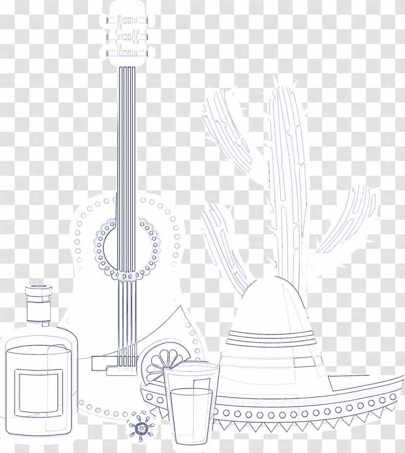 Mexican Elements Transparent PNG