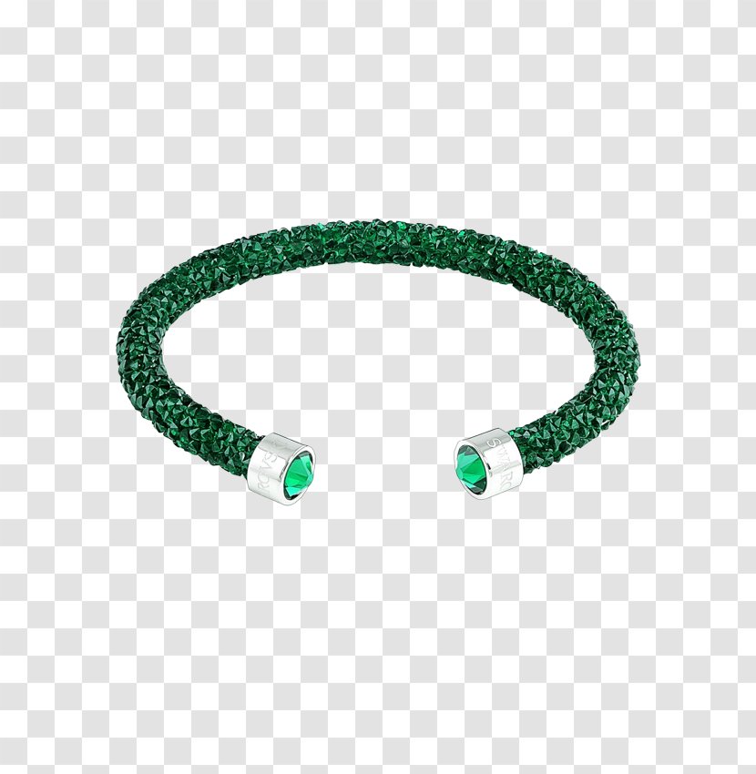Earring Bracelet Jewellery Swarovski AG Bangle - Gold - Green Dust Transparent PNG