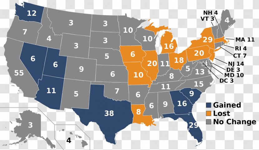 United States House Of Representatives Congressional Apportionment District - Election - Electrol Transparent PNG