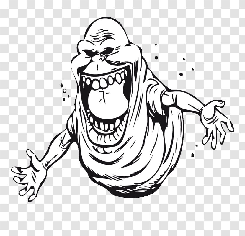 Slimer Stay Puft Marshmallow Man YouTube Coloring Book Drawing - Frame - Youtube Transparent PNG