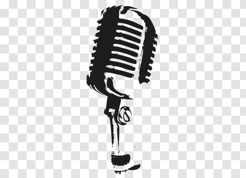 Microphone Drawing Clip Art - Flower - Moto Clipart Transparent PNG