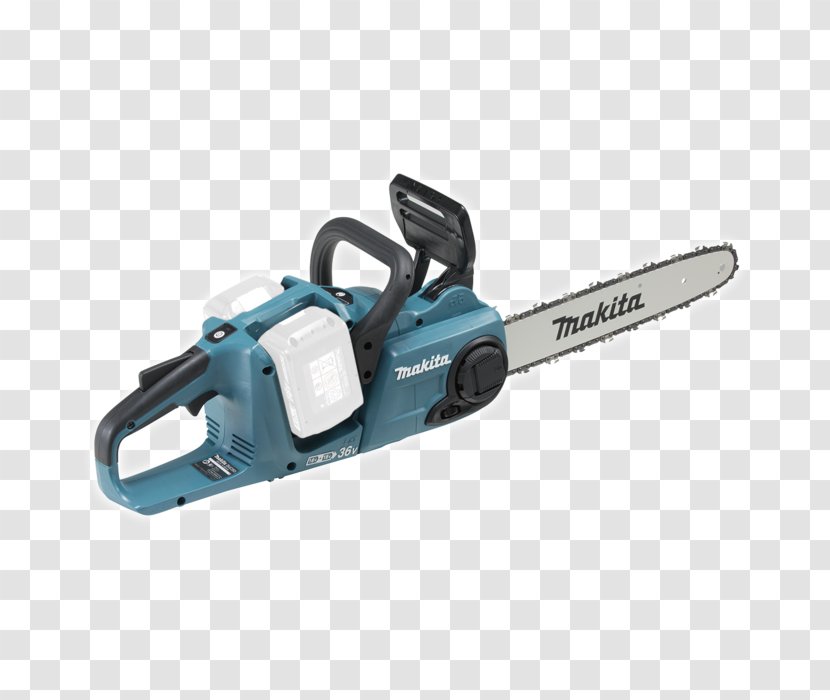 Makita Electric Chainsaw Tool - Cordless Transparent PNG