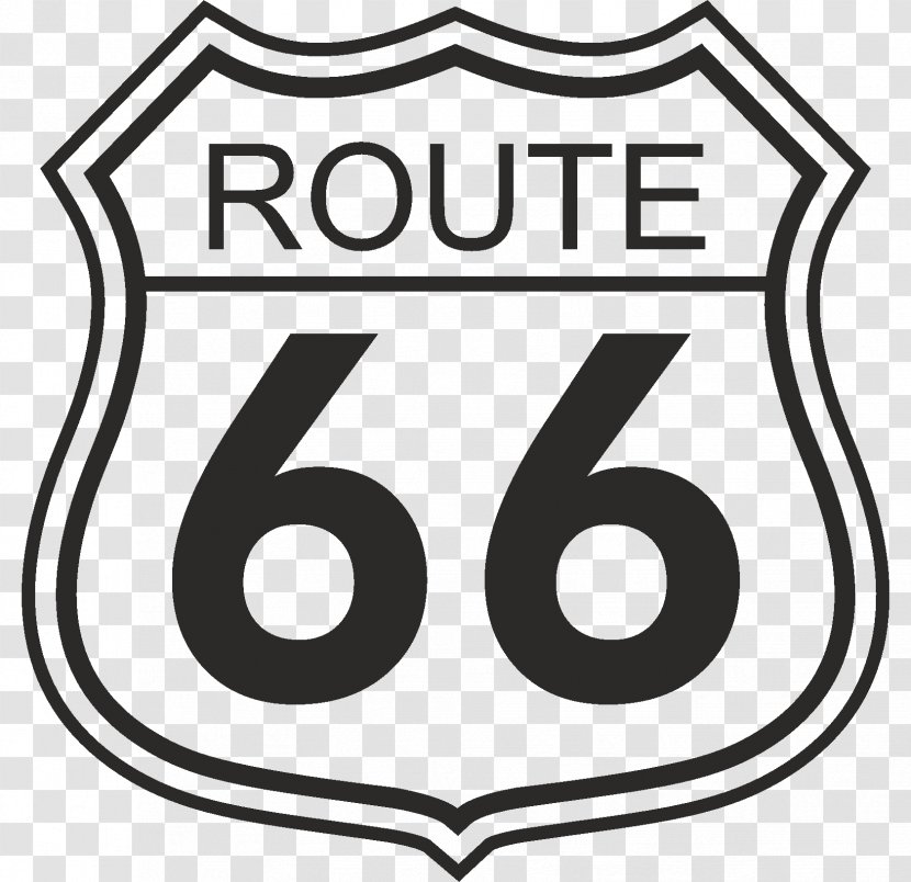 U.S. Route 66 Sign Road Symbol Transparent PNG