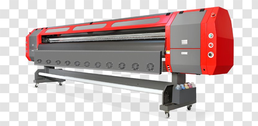 Machine Printing Press Computer Numerical Control Flexography - Technology Transparent PNG