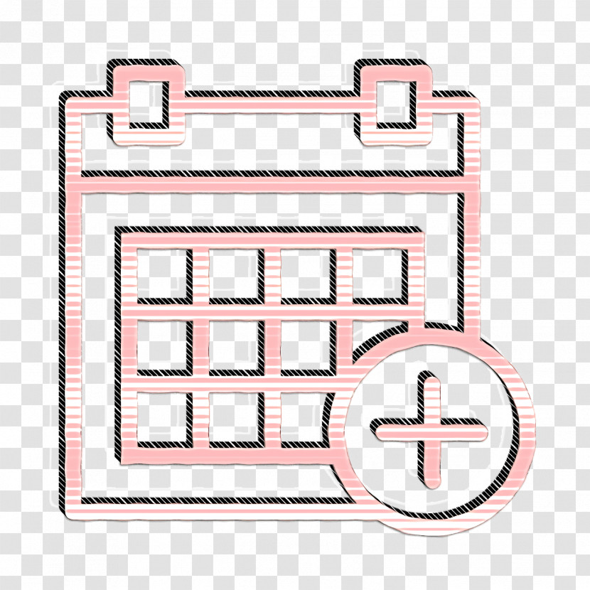 Calendar Icon Interaction Set Icon Transparent PNG