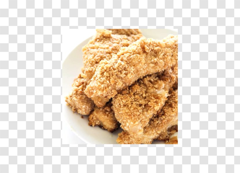 Fried Chicken Nugget Panko Recipe - Baked Transparent PNG