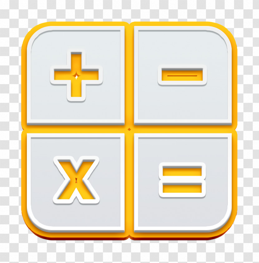Equal Icon Calculator Keys Icon Tools And Utensils Icon Transparent PNG