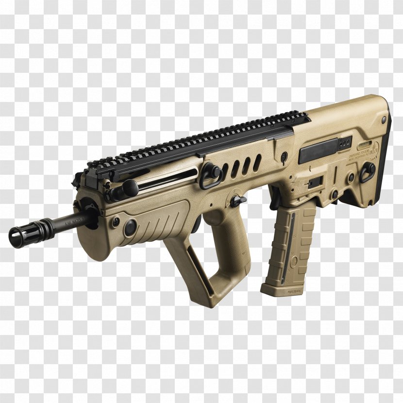 IWI Tavor Israel Weapon Industries Bullpup .300 AAC Blackout 5.56×45mm NATO - Flower Transparent PNG