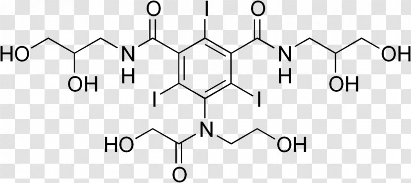 Chemical Substance Pharmaceutical Drug Lipiodol Acid Compound - Structure - Formule 1 Transparent PNG