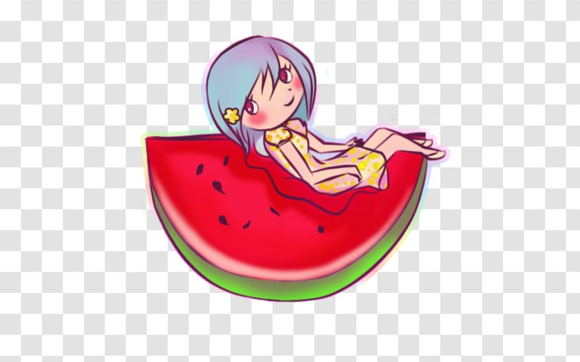 Watermelon Cartoon - Food - Tasty Transparent PNG