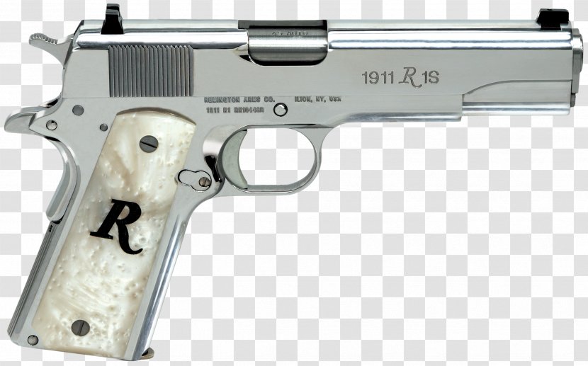 Trigger Remington 1911 R1 .45 ACP M1911 Pistol Arms - Firearm - Handgun Transparent PNG