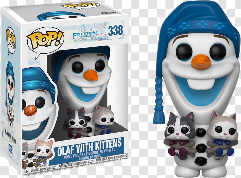 Olaf Kitten Funko Elsa Toy - Designer Transparent PNG