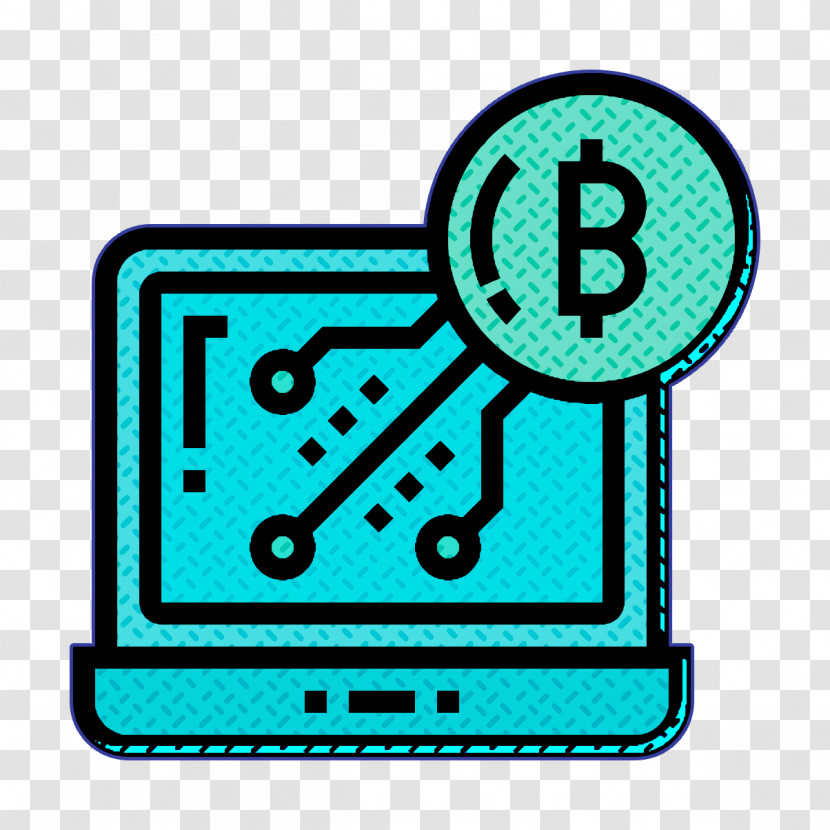 Digital Banking Icon Bitcoin Icon Cryptocurrency Icon Transparent PNG