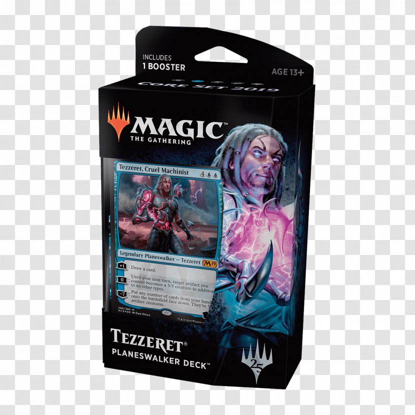 Magic: The Gathering Playing Card Collectible Game Board - Core Set 2019 - Magic Transparent PNG
