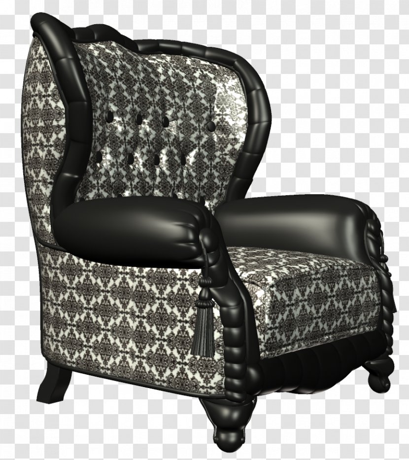 Club Chair Car Seat - Furniture Transparent PNG