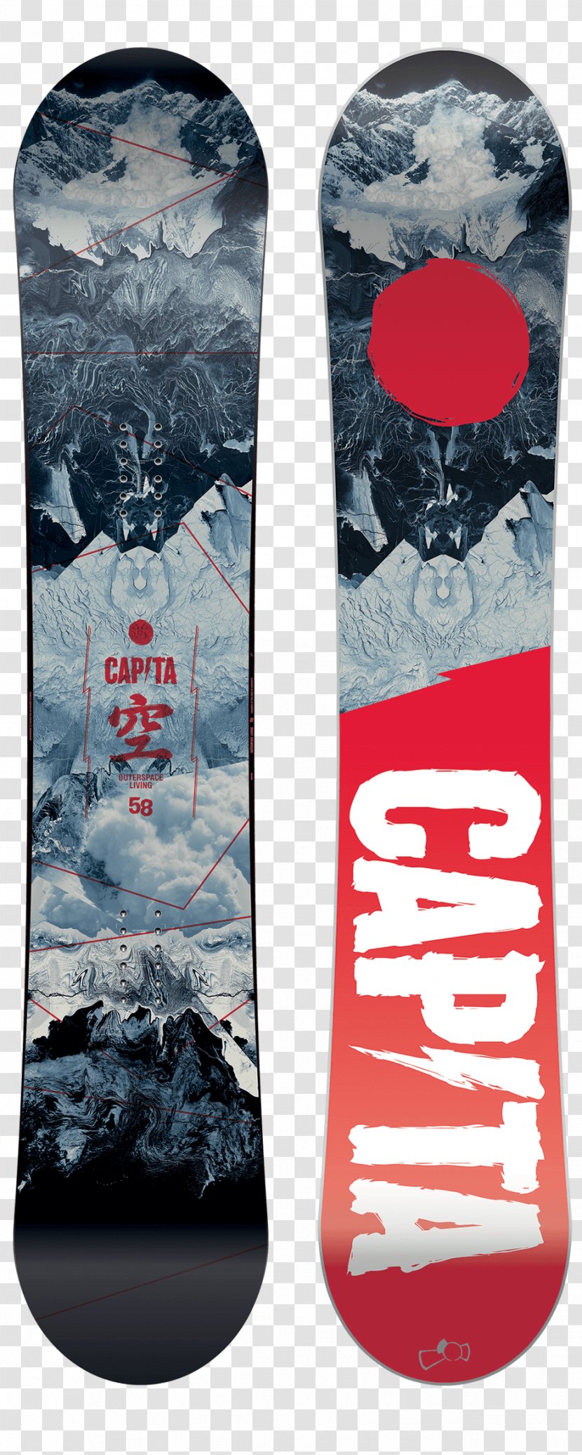 Burton Snowboards Capita Sporting Goods Product Lining - Freeriding - Outer Space Transparent PNG