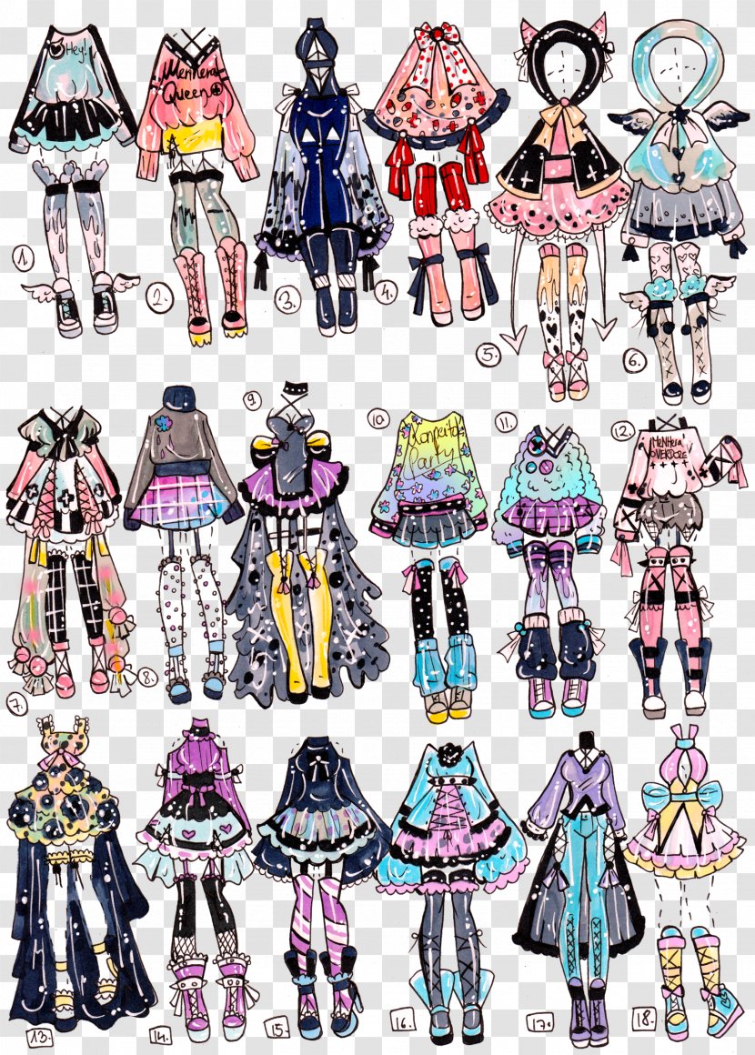 DeviantArt Clothing Drawing Costume Design - Frame - Vibraphone Transparent PNG