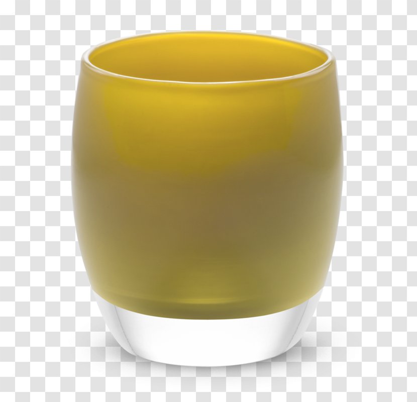 Highball Glass Yellow Color Old Fashioned - Tealight Candle Transparent PNG