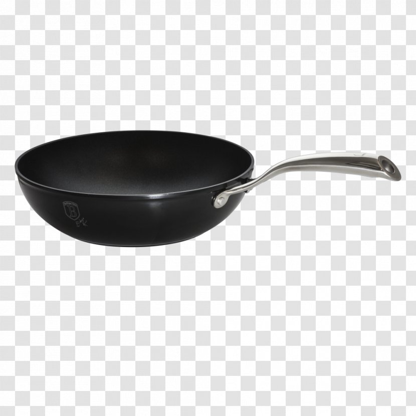 Frying Pan Cookware Wok Induction Cooking Stock Pots - Cast Iron Transparent PNG
