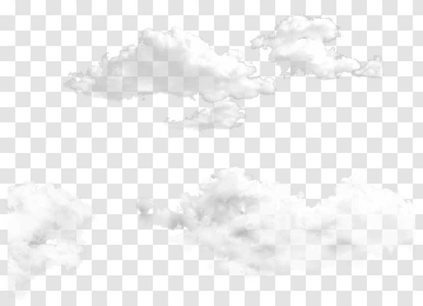 Cumulus White Sky Plc Font - CloudSky Transparent PNG