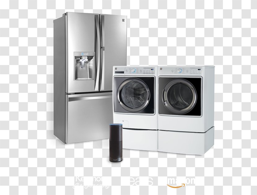 Home Appliance Clothes Dryer Major Washing Machines Kenmore - Combo Washer Transparent PNG