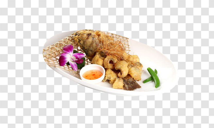Taro Ball Fish Deep Frying - Cuisine - Fried Rich Balls Transparent PNG