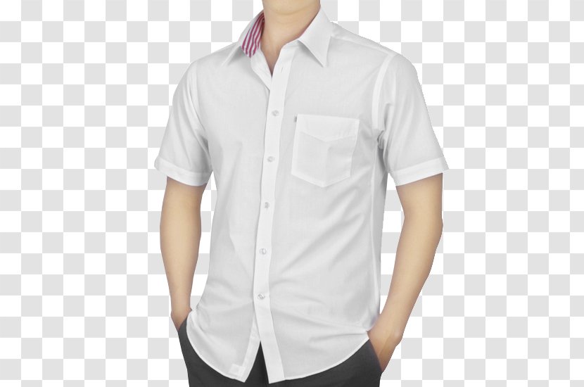 Dress Shirt White Clothing Uniform Transparent PNG