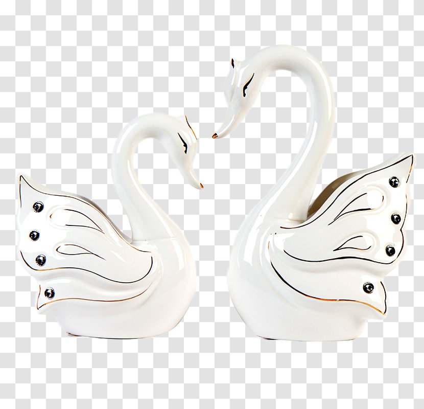 Cygnini Wedding Gift - Gratis - Swan Decoration Transparent PNG