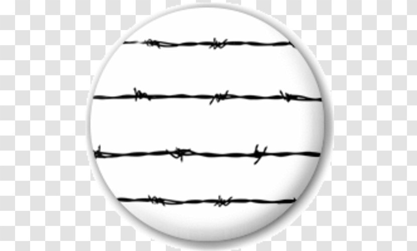 Barbed Wire Concertina White Fence - Monochrome Transparent PNG