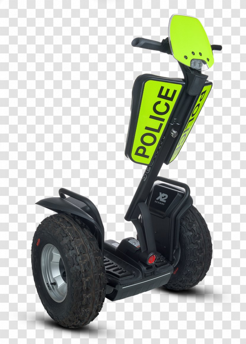 Segway PT Police Car Self-balancing Scooter Electric Vehicle - Motor - Helicopter Transparent PNG